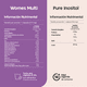 thumbnail image 3 of Set Suplemento Alimenticio LIFE 360+ Inositol Puro + Womens Multi 720 Cápsulas LIFE 360+ Womens Pack, 3 of 7