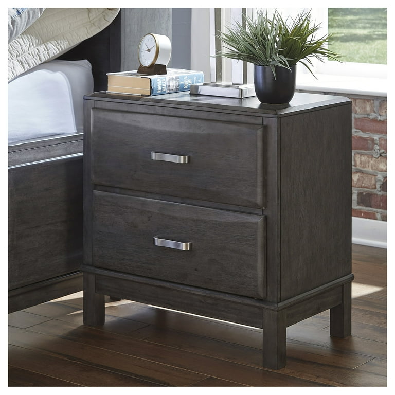 Signature Design by Ashley Caitbrook 2 Drawer Nightstand - Walmart.com