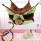 thumbnail image 1 of Hamaca cálida para mascotas pequeñas de tres capas, cama colgante, saco de dormir para hámster, ardillas doradas de azúcar, color verde, 1 of 11
