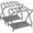 Grey, variant on Luggage Rack, Set of 2, Foldable Suitcase Stands for Guest Room, Metal Luggage Holder with Storage Shelf for Bedroom, Hotel, Easy Assemble, Black HLR02BK
