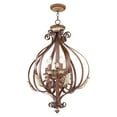 thumbnail image 4 of Livex Lighting Villa Verona 6 Light Verona Bronze Foyer, 4 of 8