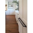 thumbnail image 2 of Amerock Ladera 18 inch (457mm) Center-to-Center Rectangle Matte Black Appliance Pull Backplate, 2 of 6