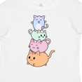 thumbnail image 4 of Inktastic Kawaii Kitten Stack Boys or Girls Toddler T-Shirt, 4 of 5