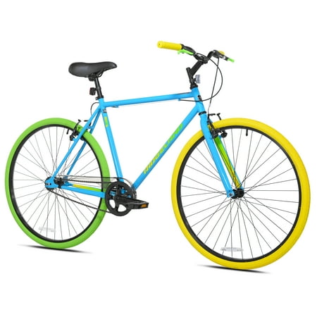 Kent 700C Men s Ridgeland Hybrid Bike  Blue/Green