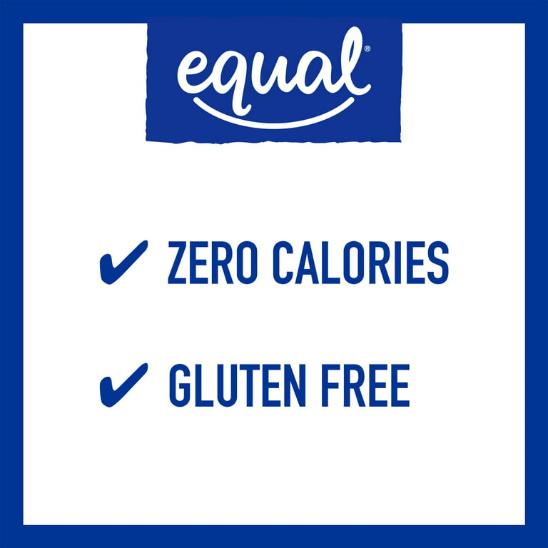 EQUAL Zero Calorie Sweetener, Sugar Substitute, 800 Packets