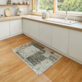 thumbnail image 2 of GUHNNHUIJ Chair Mat for Hardwood Floor with Non-Slip Backing for Living Room  Bedroom  Kitchen  Printed Home Office Rugs for Rolling Chairs Stain-Resistant Washable Utility Rug (Pink  3&#, 2 of 8