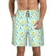 thumbnail image 1 of Balery Duck Cartoon Traje de Baño Estilo Hawaiano para Hombre, Shorts de Secado Rápido con Bolsillos-Medium, 1 of 6