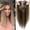#02 Dark Brown, variant on SEGO Hair Toppers Clip in 100% Human Hair Extensions One Piece Thick Natural Silk Base Straight Human Hair For Hairloss