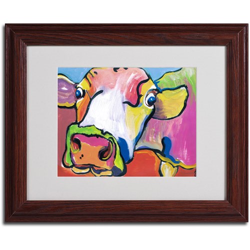 Trademark Art 'Cold Hands' Framed Matted Art by Pat Saunders-White