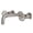 Brushed Nickel, variant on Kingston Brass KS8120RX Belknap Double-Handle 3-Hole Wall Mount Bathroom Faucet in Matte Black