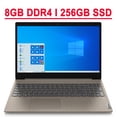 thumbnail image 1 of Lenovo IdeaPad 3 Premium Business Laptop 15.6" FHD Display AMD Quad-Core Ryzen 5 3500U 8GB DDR4 256GB SSD Integrated AMD Radeon Vega 8 Graphics HDMI WIFI5 Up To 9 Hours Of Battery Life Win10, 1 of 6