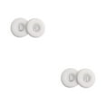 thumbnail image 1 of Redempat Headphones Replacement Ear Pads Easy To Durable And Soft Replacement Parts Unisex Breathable white 2Set, 1 of 6