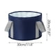 thumbnail image 3 of Cubo apilable para pies, bolsa de viaje portátil con aislamiento térmico para pies, a prueba de fugas, para baño de pies, lavabo para piernas para el hogar, bolsa de baño plegable, 3 of 3