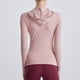 thumbnail image 5 of Sudadera con capucha deportiva para mujer - Tejido suave elástico y transpirable, ideal para yoga y entrenamiento - Disponible en tallas S a 2XL y colores variados como rosa claro y azul oscuro, 5 of 6