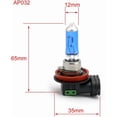 thumbnail image 5 of 2x H11 100W Lámpara de faro de coche Luz halógena de gas xenón 12V Bombilla antiniebla Xenón HID Blanca, 5 of 5