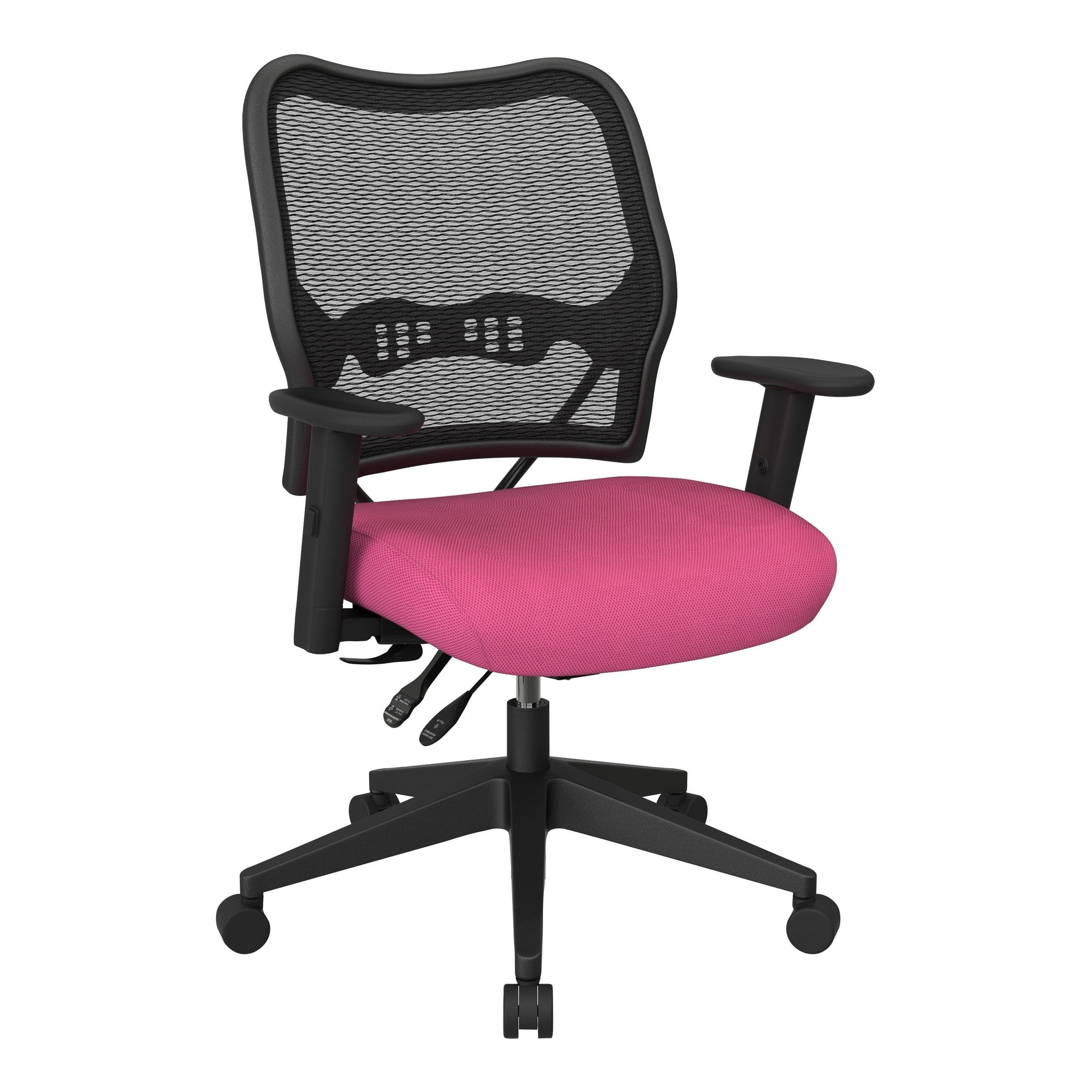 Osp Home Furnishings Office Star Space Seating Deluxe Chair With Osp Home Furnishings Office Star Space Seating Deluxe Chair With Airgrid Back And Mesh Seat Com