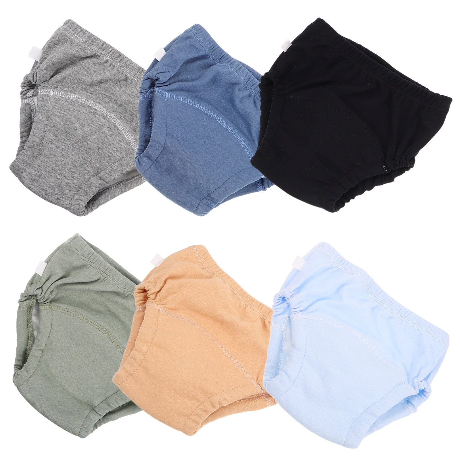 CTIRCHIU 6-Pack Reusable Newborn Training Pants for Girls, to Wear, Ideal for Home Use