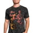thumbnail image 4 of Five Nights At Freddy's I Always Come Back Men's Black Mineral Wash Crew Neck Short Sleeve T-shirt-Small, 4 of 6