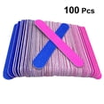 thumbnail image 3 of 100pcs 8cm Double Sided Nail Files Women Nail File Creative Nail Art Grinding Tool, 3 of 9