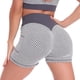 thumbnail image 4 of MKLEKYY Leggings deportivos para mujer, pantalones de yoga de cintura alta fruncidos y elásticos para entrenamiento, 4 of 4