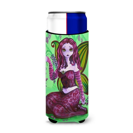 

Carolines Treasures 7377MUK Fairy Lady Wisteria Ultra Hugger for slim cans Slim Can multicolor