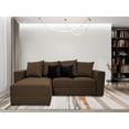 thumbnail image 2 of Sala Esquinera Modular El Bazar Store Lombar Chocolate 220 x 160 cm, Tela Lino nacional, 2 of 5
