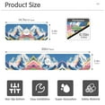 thumbnail image 3 of Yayeee Faucet Mat for Kitchen Sink 30" Diatomite Long Splash Guard Pad, Abstract Snow Mountain, 3 of 7