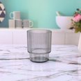 thumbnail image 2 of Better Homes and Gardens Grey Ribbed Tritan Lowball Tumbler Set, 2 of 4