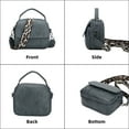 thumbnail image 7 of KL928 PU Leather Crossbody Bag for Women Small Shoulder Purses Handbags with Wide Straps, 7 of 7
