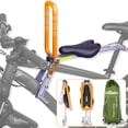thumbnail image 1 of Asiento de bicicleta infantil UrRider con soporte frontal para niños de 2 a 6 años, 1 of 9