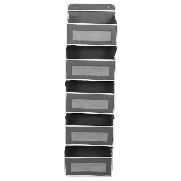 Organizador De Armario Colgante, 5 Estantes Sobre La Puerta De Almacenamiento Con 10 Bolsillos Para La Organización Del Armario De Dormitorio, 40x14x146cm