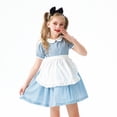 thumbnail image 2 of Delliss Girl's Lace Short Sleeve Beer Festival Dress Countryside Style Dress 4-12 Years, 2 of 7