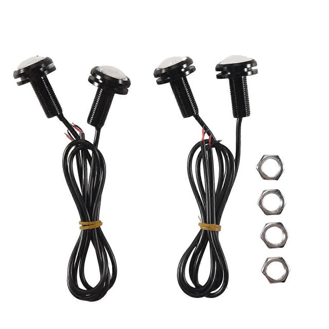 4X Submersible Led Boat Light Ip68 Waterproof Underwater Marine Dock Fishing Night Light 12V Outdoor
