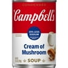 Campbell's Condensed 25% Less Sodium Cream of Mushroom Soup, 10.5 oz Can