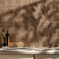thumbnail image 7 of FASÄDE Traditional Style 4 Decorative Vinyl 18in x 24in Backsplash Panel in Galvanized Steel (5 Pack), 7 of 7