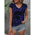 thumbnail image 3 of Zeagoo Flowy Tank Tops for Women Casual Eyelet Summmer Tops Cute Loose Fit V Neck Casual Cap Sleeve Shirts, 3 of 5