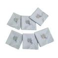 thumbnail image 1 of Maoww 6x Embroidered Lace Cotton Handkerchiefs Embroidered Flower Hankies for Gift, 1 of 6