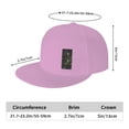 thumbnail image 3 of Flat Bill Visor Classic Snapback Hat Army Camouflage Flag Adjustable Style Baseball Cap, 3 of 7