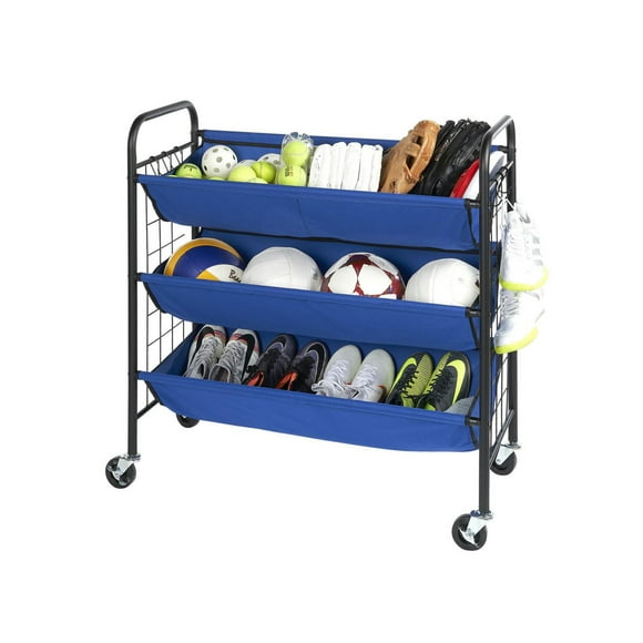 neatfreak! 3 Tier Garage Store Organizer With Casters