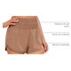 thumbnail image 4 of Shorts CRZ YOGA de Cintura Alta para Correr con Entrepierna de 3" Color Mocha Talle X-S, 4 of 4