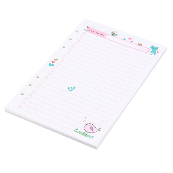 IBASETOY 2 Packages Monthly Planner Paper Refills for Travel with Writing