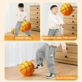 thumbnail image 6 of 2025 New Silent Basketball, Dribble Dream Silent Basketball with Basketball Stand/Basketball Hoop,Silent Basketball Dribbling Indoor, Foam Basketball Indoor Training, Gift for Youth Indoor Activities, 6 of 8