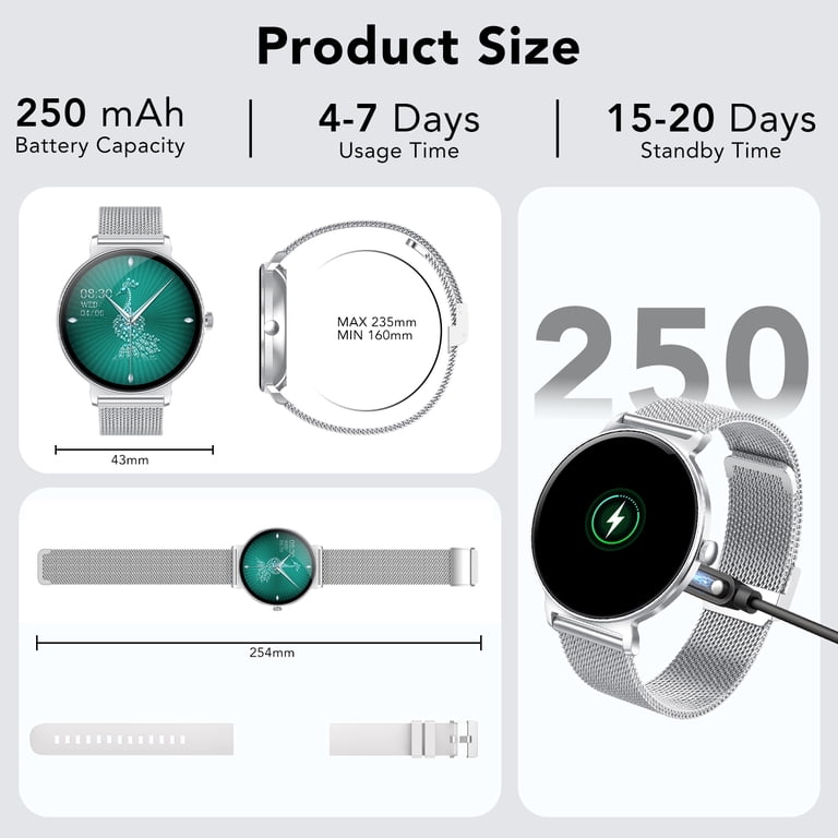 Smart Watch for Women, 1.27 display picture 2