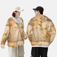 thumbnail image 4 of Fotbe Chaqueta con Protección Solar UPF 50+ para Hombre y Mujer, Camisa con Capucha y Bolsillos-Medium, 4 of 7