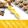 thumbnail image 1 of Sentmoon Cookie Molds Plastic Cookie Cutters Molds Set Home Baking Shapes DIY Creative Inventive Cookies Fondant Pastry Press Kitchen Tools Kids Fun Dessert Decorating Dishwasher Safe, 1 of 6