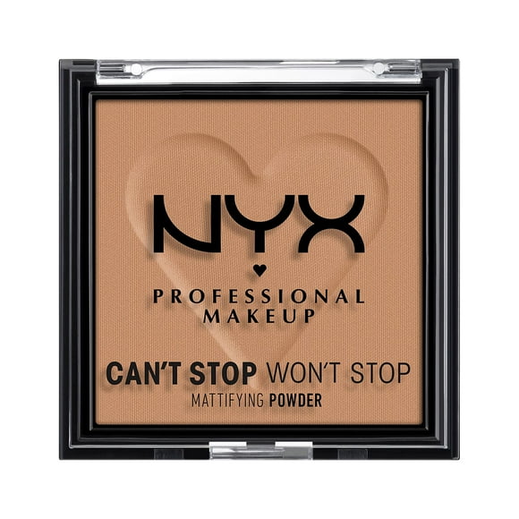NYX PROFESSIONAL MAKEUP Can't Stop Won't Stop Mattifying Pressed Powder - Caramel