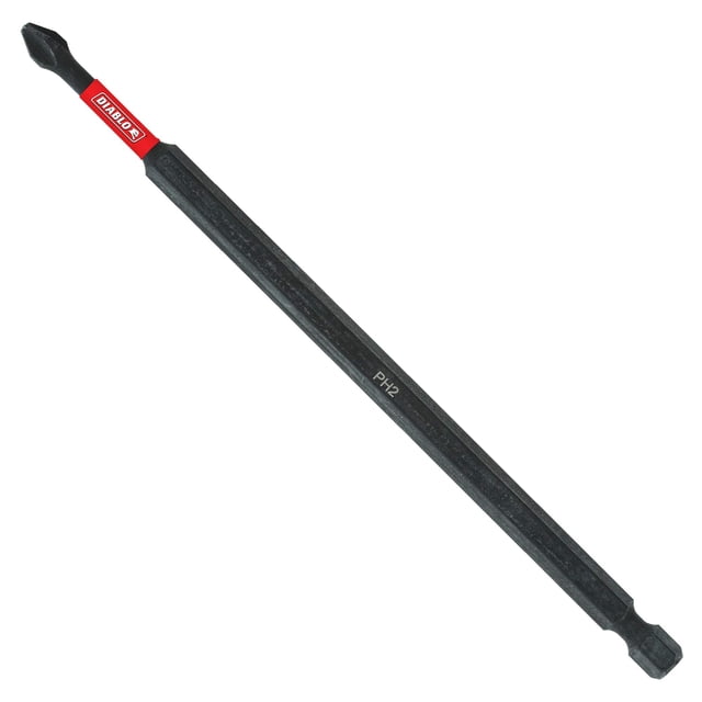Broca Phillips Diablo DPH26P1 Hex PH2 de 15 cm 1/4 pulgadas