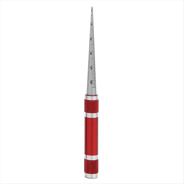 Agujero Cónico Calibre, Agujero Cónico Regla Calibrador Calibre Soldadura Calibre Cónico Medidor de Alta Precisión Herramienta de Medición 1-6,5mm