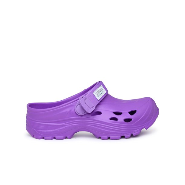 SUICOKE CIABATTA MOK IN GOMMA VIOLA