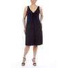 Metro7 - Women's Plus Sleeveless Jersey Knot Dress